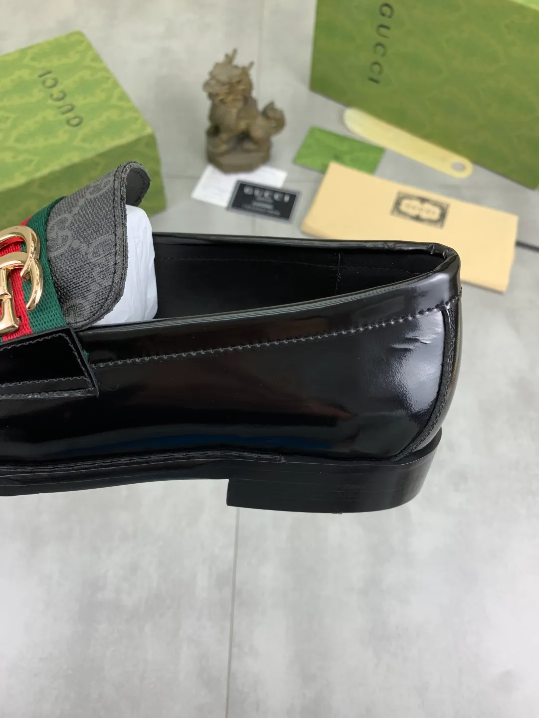 Men's men's shoes 💰P480 [New style] Water-dyed cowhide 💰💎💎💎 [Gucci] GUCCI high-end men's formal business leather shoes, original order 1:1 authentic goods! Original imported high-end open-edge beaded calfskin, original metal buckle, imported first-layer cowhide lining for feet, original outsole, men's shoe size: 38-45, 2️⃣ colors available